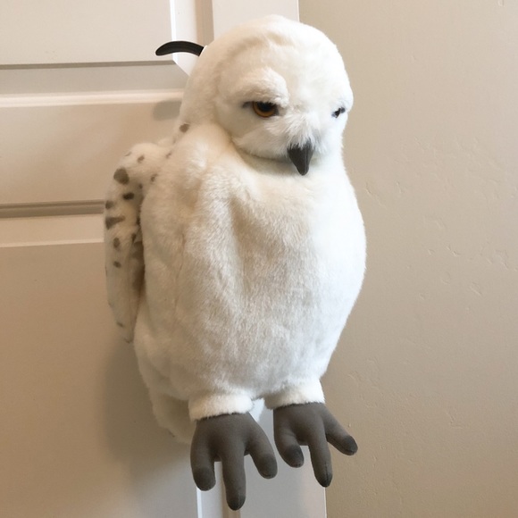 hedwig plush backpack